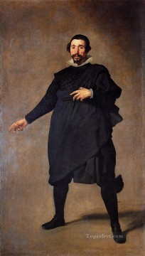  diego Pintura al %C3%B3leo - El bufón Pablo de Valladolid retrato Diego Velázquez